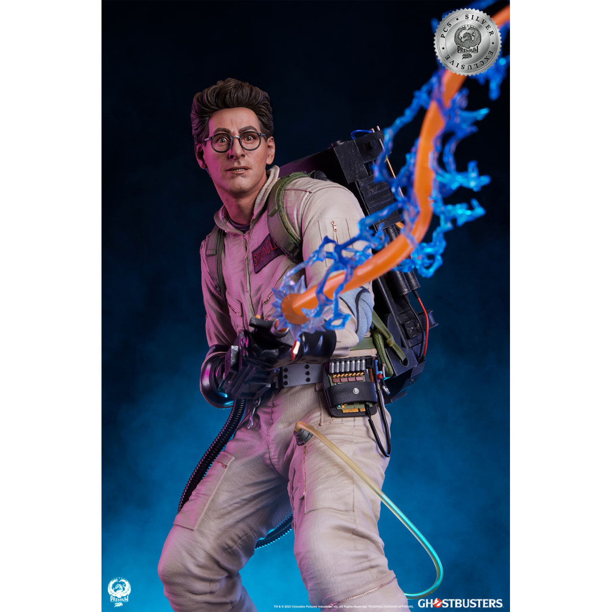 Premium Collectibles Studio PCS - Egon Spengler Argento Esclusivo 1/4 - Ghostbusters - Ghostbusters