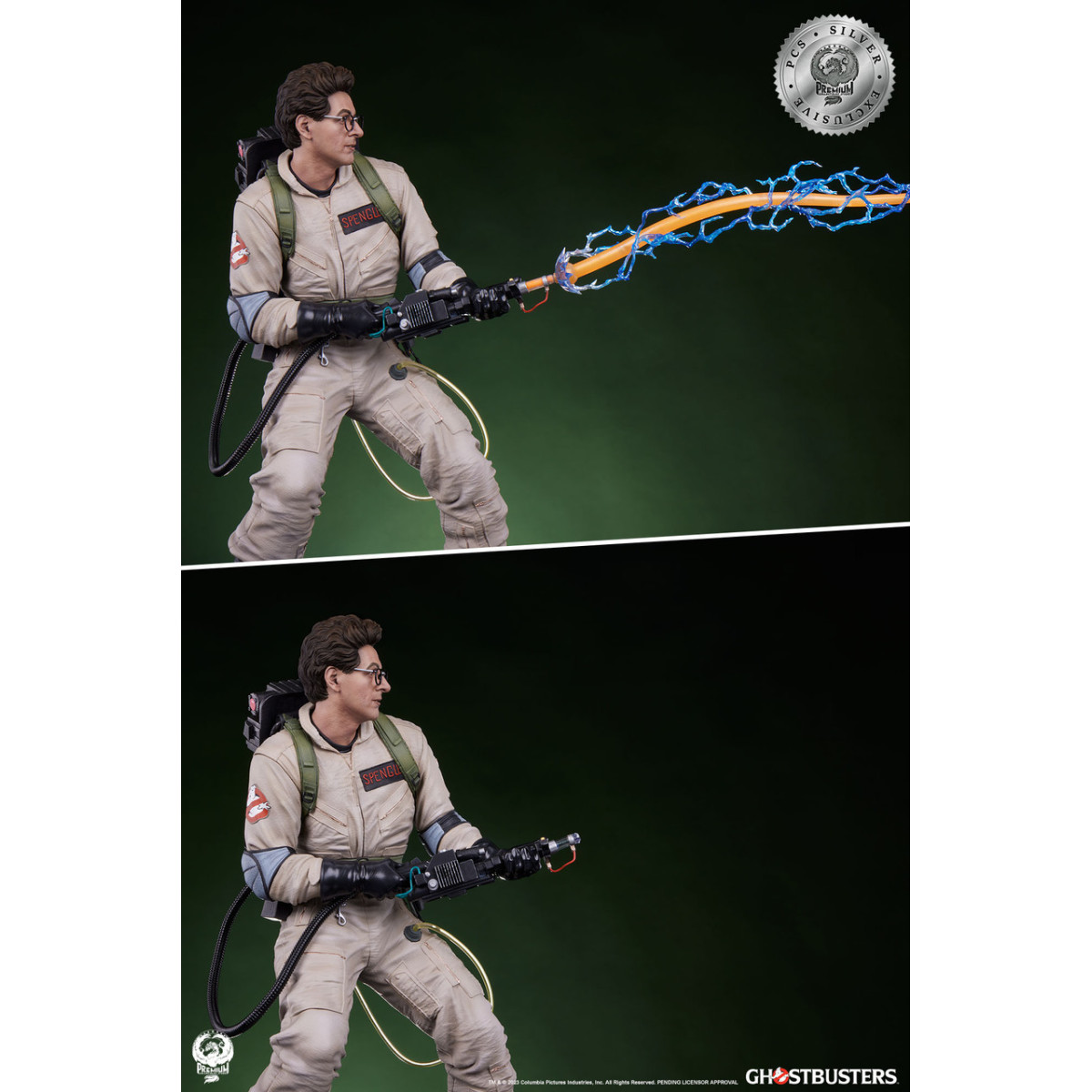 Premium Collectibles Studio PCS - Egon Spengler Argento Esclusivo 1/4 - Ghostbusters - Ghostbusters
