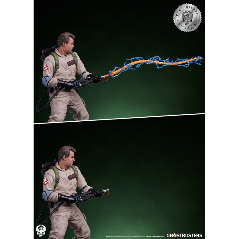 Premium Collectibles Studio PCS - Ray Stantz Argento Esclusivo 1/4 - Ghostbusters - Ghostbusters