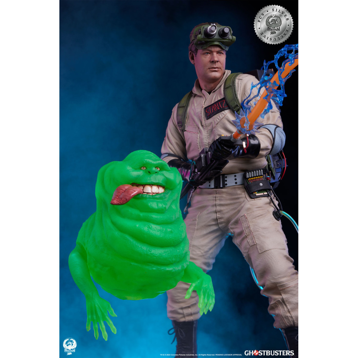 Premium Collectibles Studio PCS - Ray Stantz Argento Esclusivo 1/4 - Ghostbusters - Ghostbusters