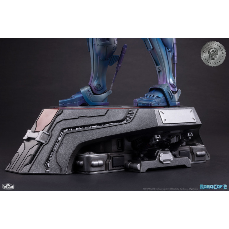 Premium Collectibles Studio PCS RoboCop 2 Statua esclusiva Platinum 1/3