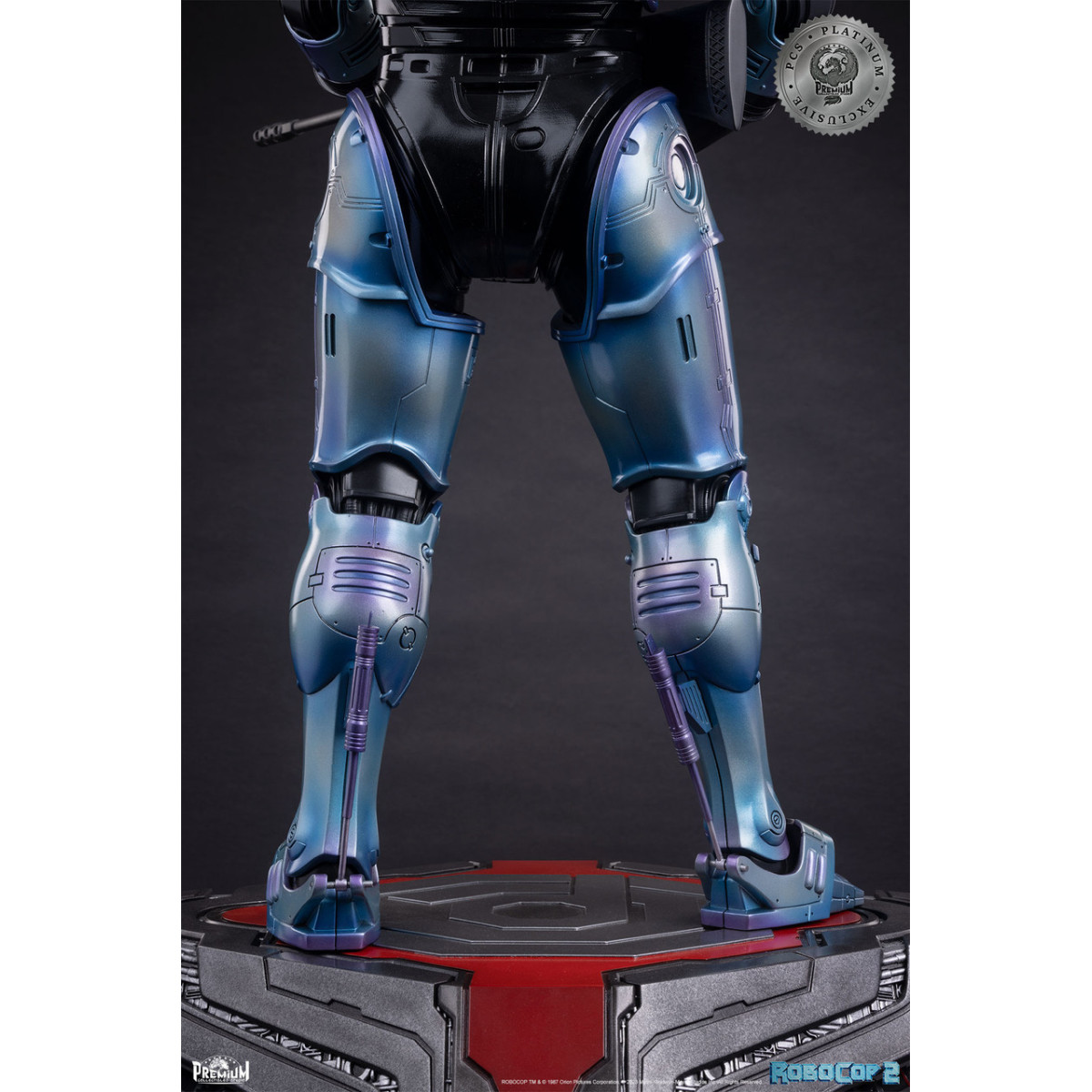 Premium Collectibles Studio PCS RoboCop 2 Statua esclusiva Platinum 1/3