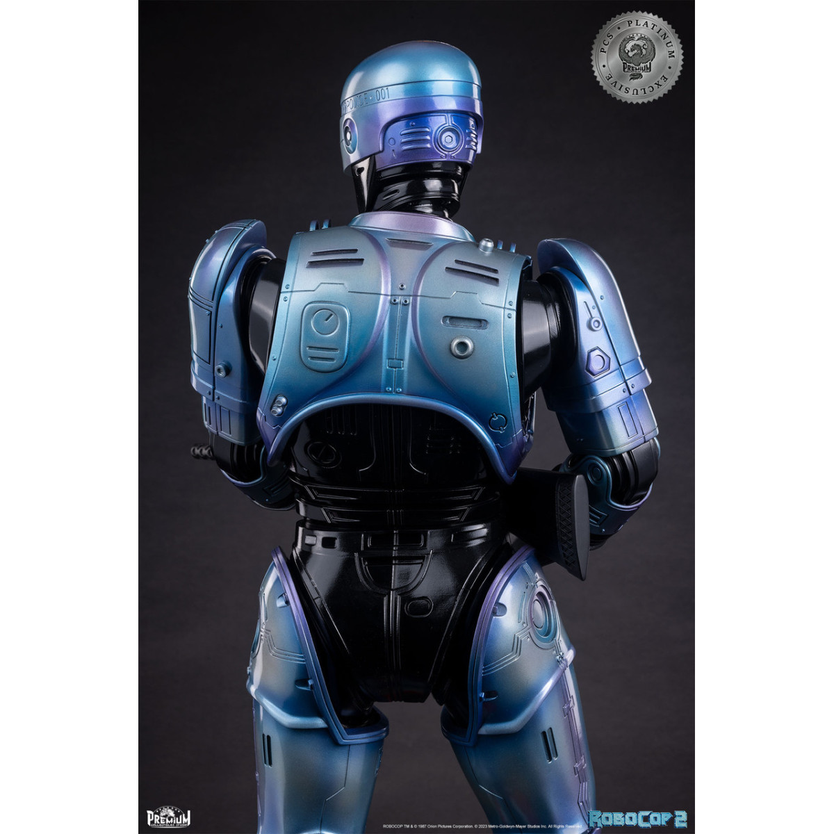 Premium Collectibles Studio PCS RoboCop 2 Statua esclusiva Platinum 1/3