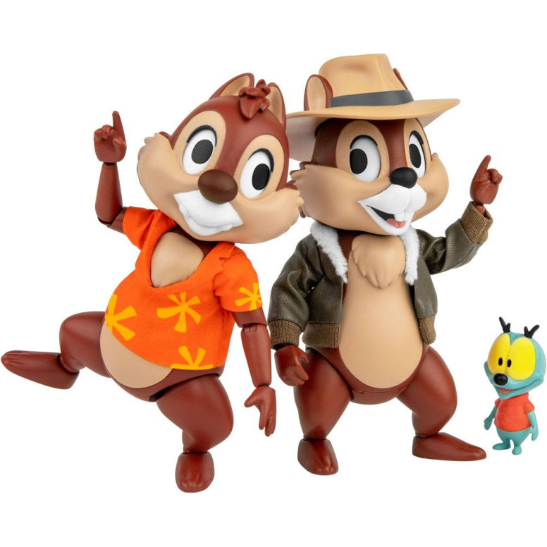 Beast Kingdom Disney - Cip e Ciop i Risk Rangers - Dynamic Action Heroes 1/9 - Chip & Dale