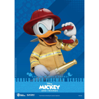 Beast Kingdom - Topolino & Friends - Paperino Pompiere Ver. action figure Dynamic Action Heroes 1/9