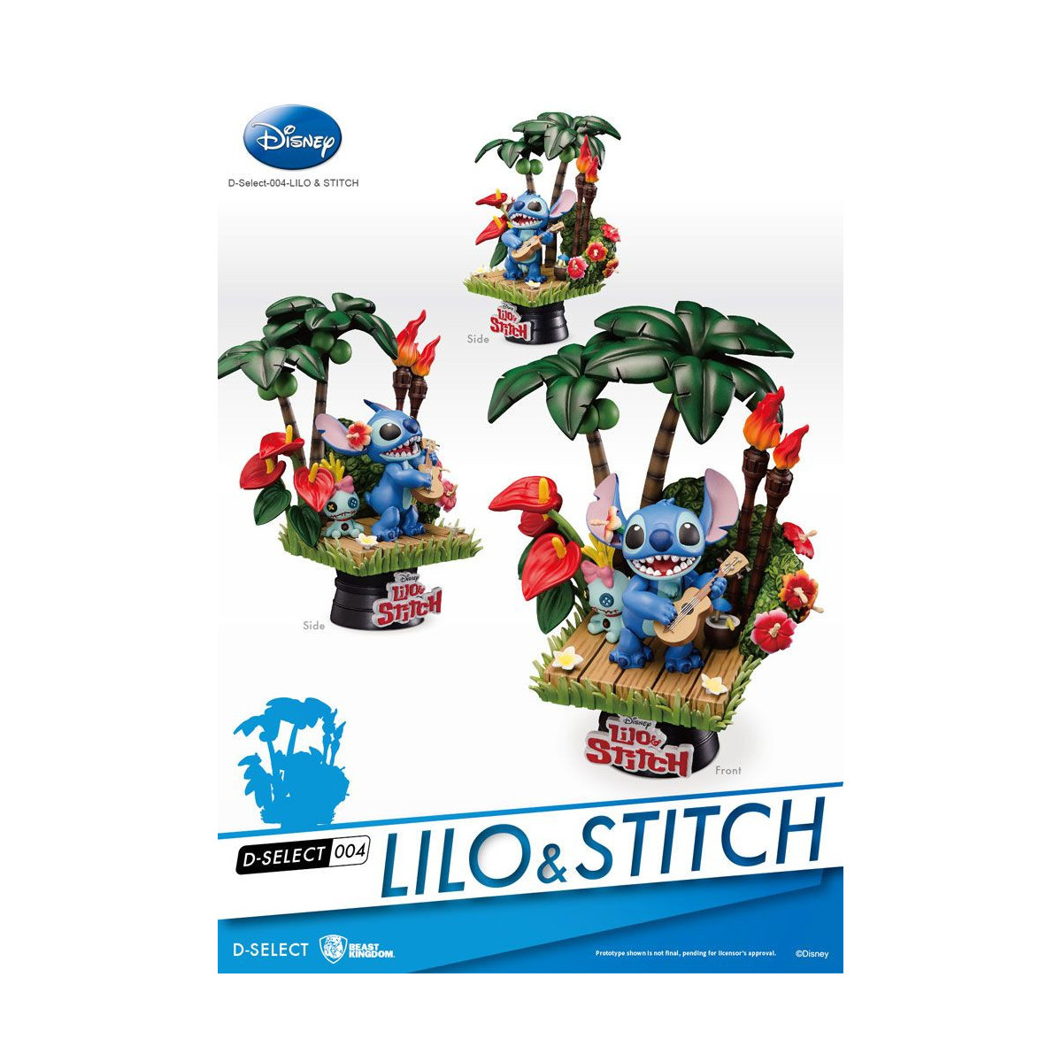 Beast Kingdom Disney Lilo & Stitch - Stitch - D-Stage