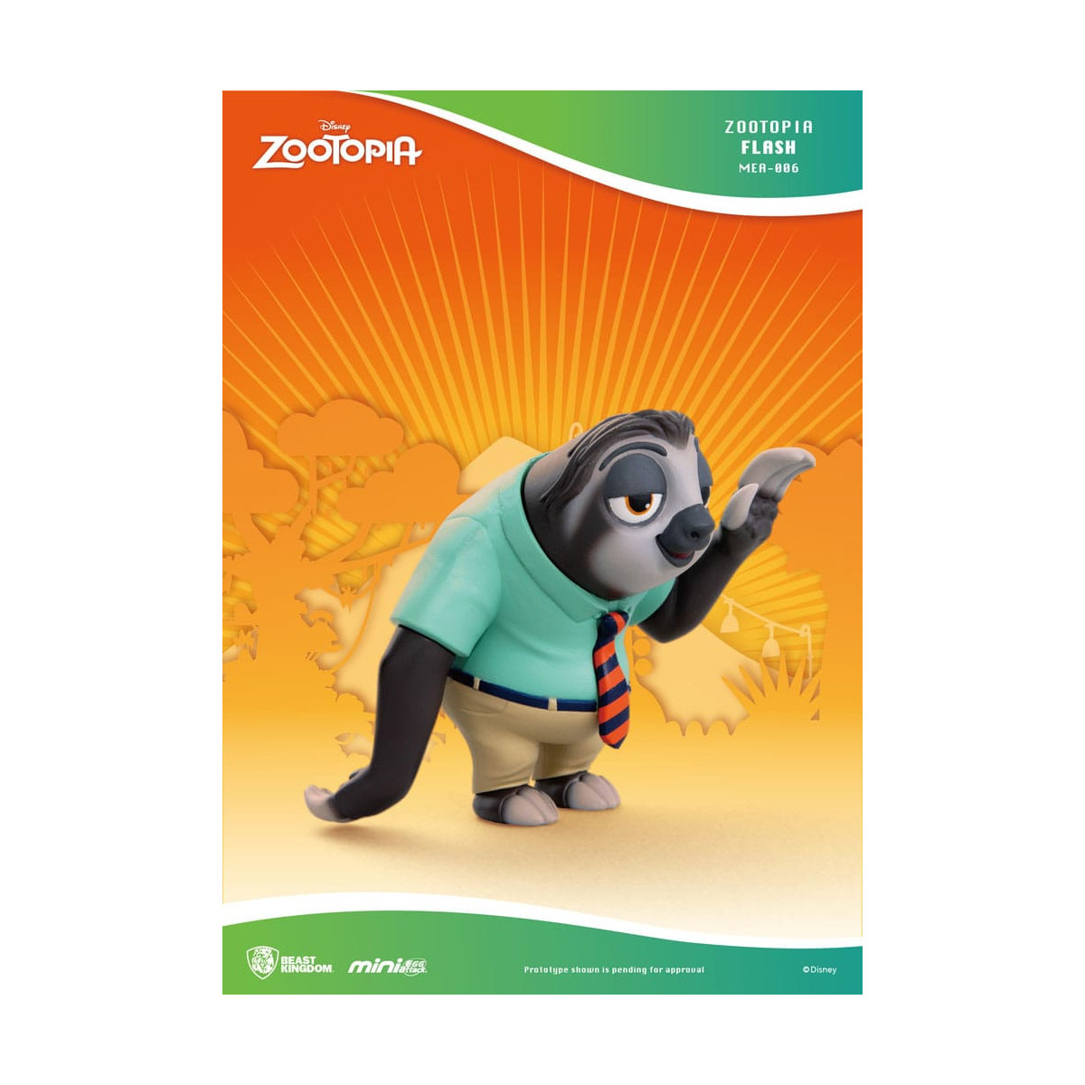 Beast Kingdom - Mini Egg Attack - Zootopia - Zootopie - set di 6 mini figure