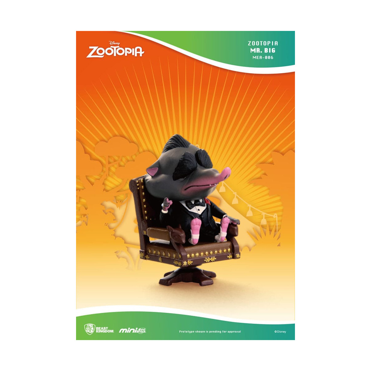 Beast Kingdom - Mini Egg Attack - Zootopia - Zootopie - set di 6 mini figure