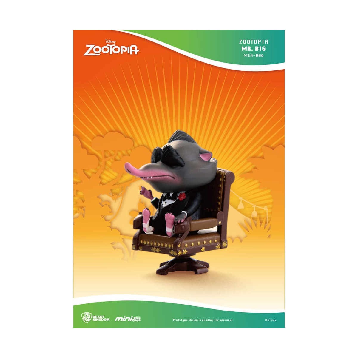 Beast Kingdom - Mini Egg Attack - Zootopia - Zootopie - set di 6 mini figure