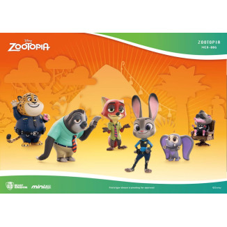 Beast Kingdom - Mini Egg Attack - Zootopia - Zootopie - set di 6 mini figure