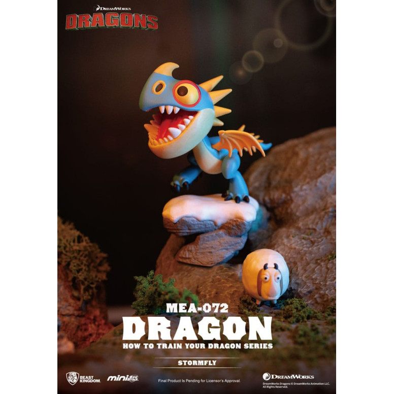 Beast Kingdom - Mini Egg Attack - Come addestrare il tuo Dragon - set di 6 miniature