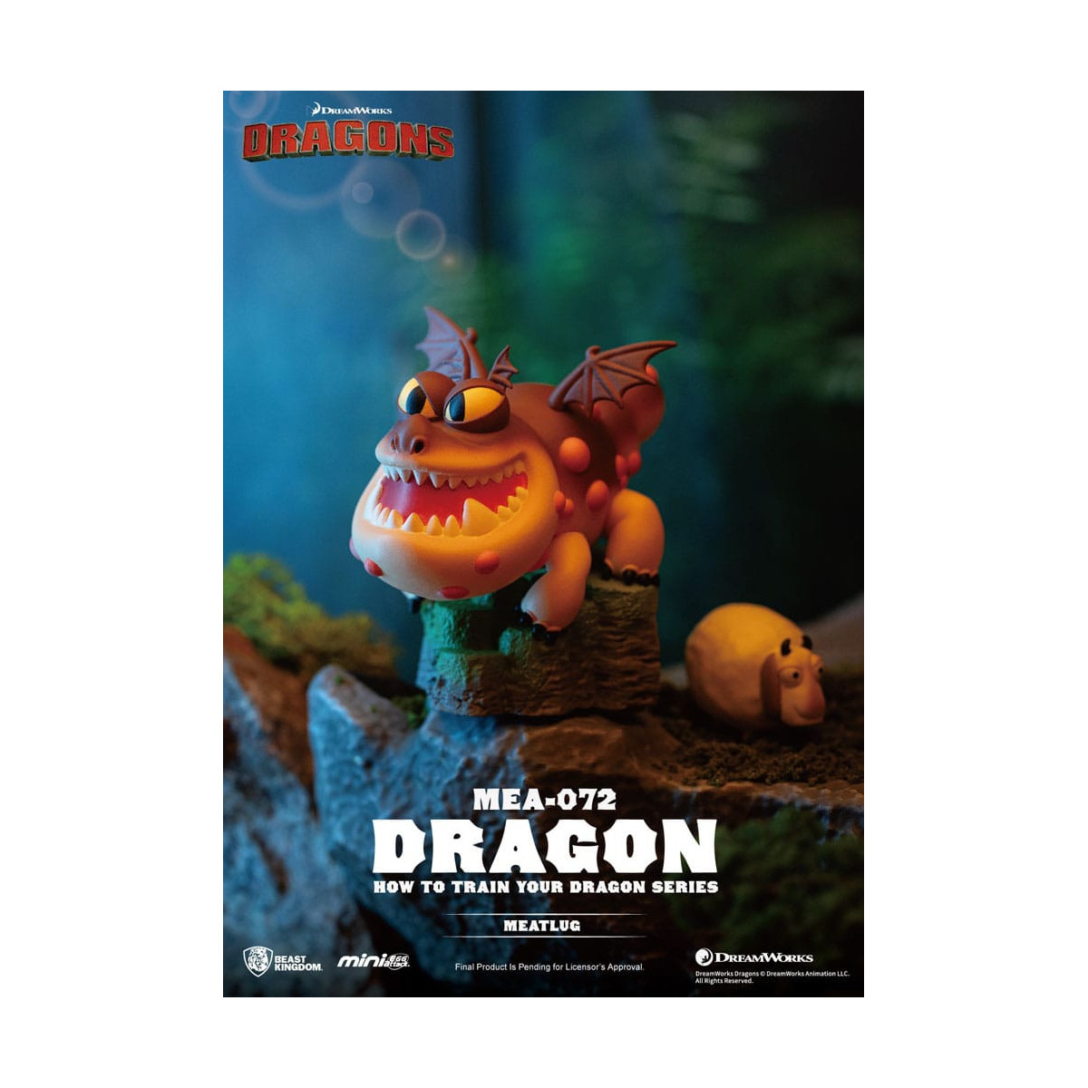 Beast Kingdom - Mini Egg Attack - Come addestrare il tuo Dragon - set di 6 miniature
