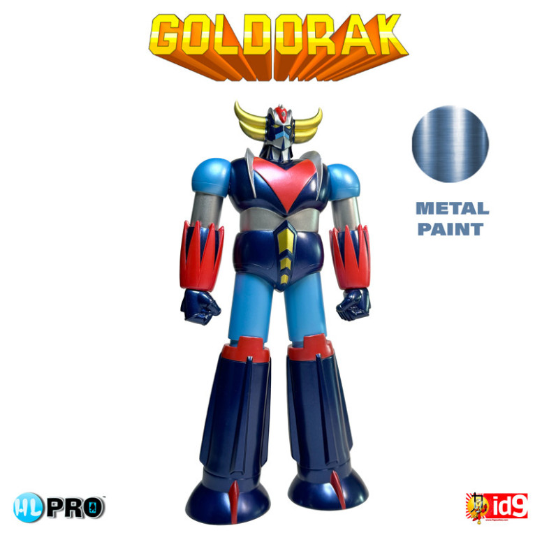 HL Pro - Goldrake (Grendizer) Classic Metallic Paint 23cm (Logo Francais) Figura