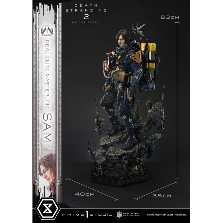 Prime 1 Studio -Death Stranding 2: On the Beach - Sam Deluxe Bonus Version Real Elite Masterline Series 1/3