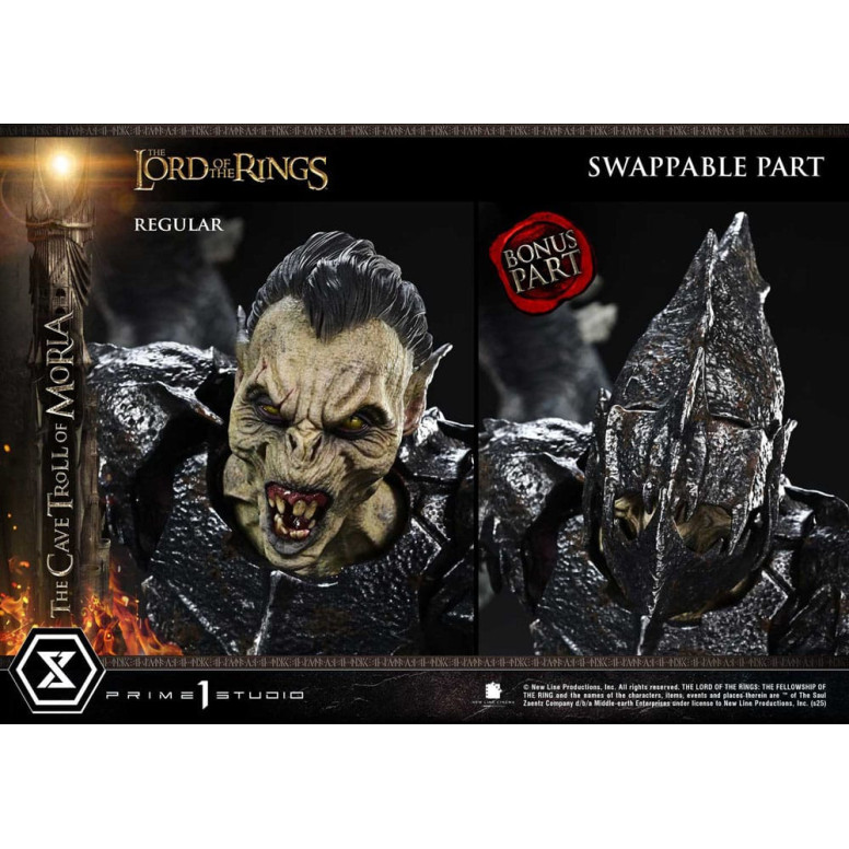 Prime 1 Studio - Troll della Caverna di Moria Versione Bonus - Il Signore degli Anelli Serie Premium Masterline 1/6