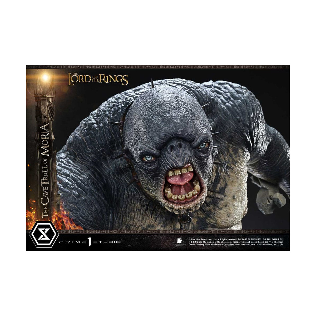 Prime 1 Studio - Troll della Caverna di Moria Versione Bonus - Il Signore degli Anelli Serie Premium Masterline 1/6