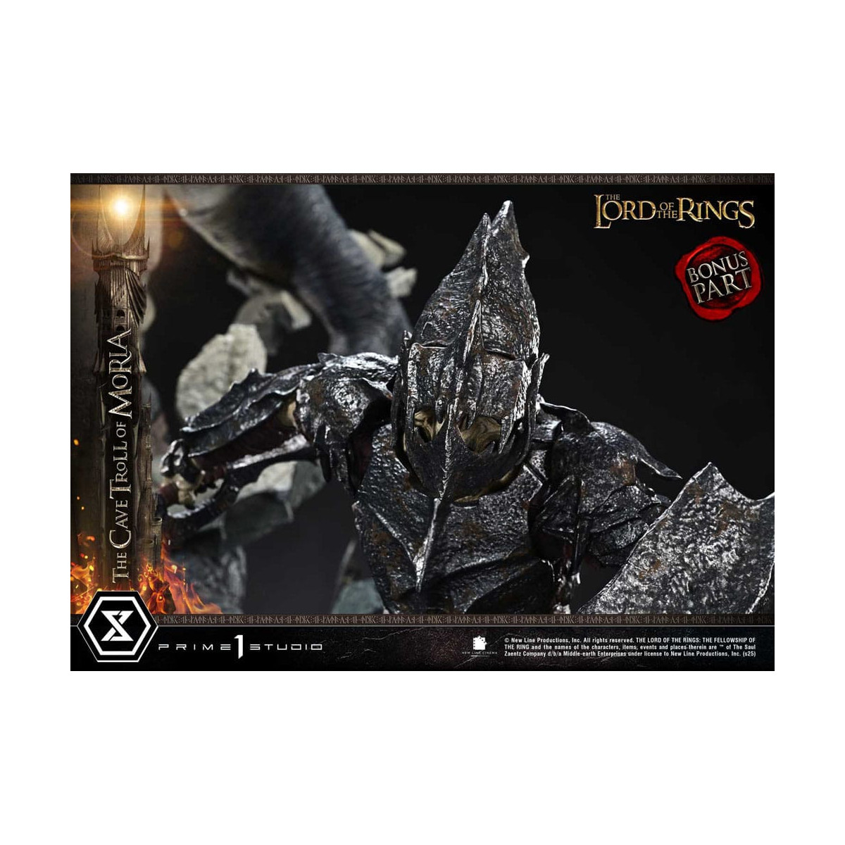 Prime 1 Studio - Troll della Caverna di Moria Versione Bonus - Il Signore degli Anelli Serie Premium Masterline 1/6