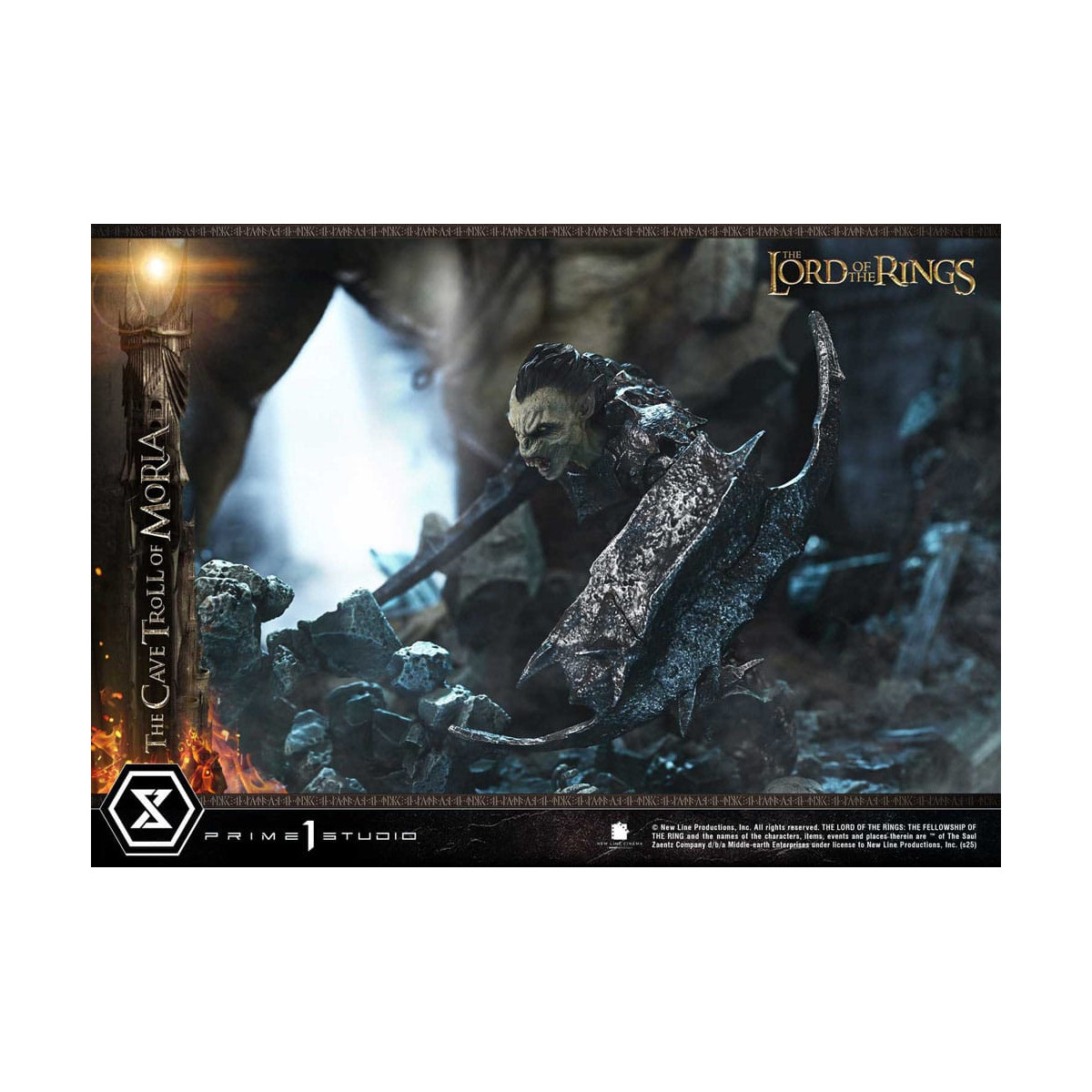 Prime 1 Studio - Troll della Caverna di Moria Versione Bonus - Il Signore degli Anelli Serie Premium Masterline 1/6