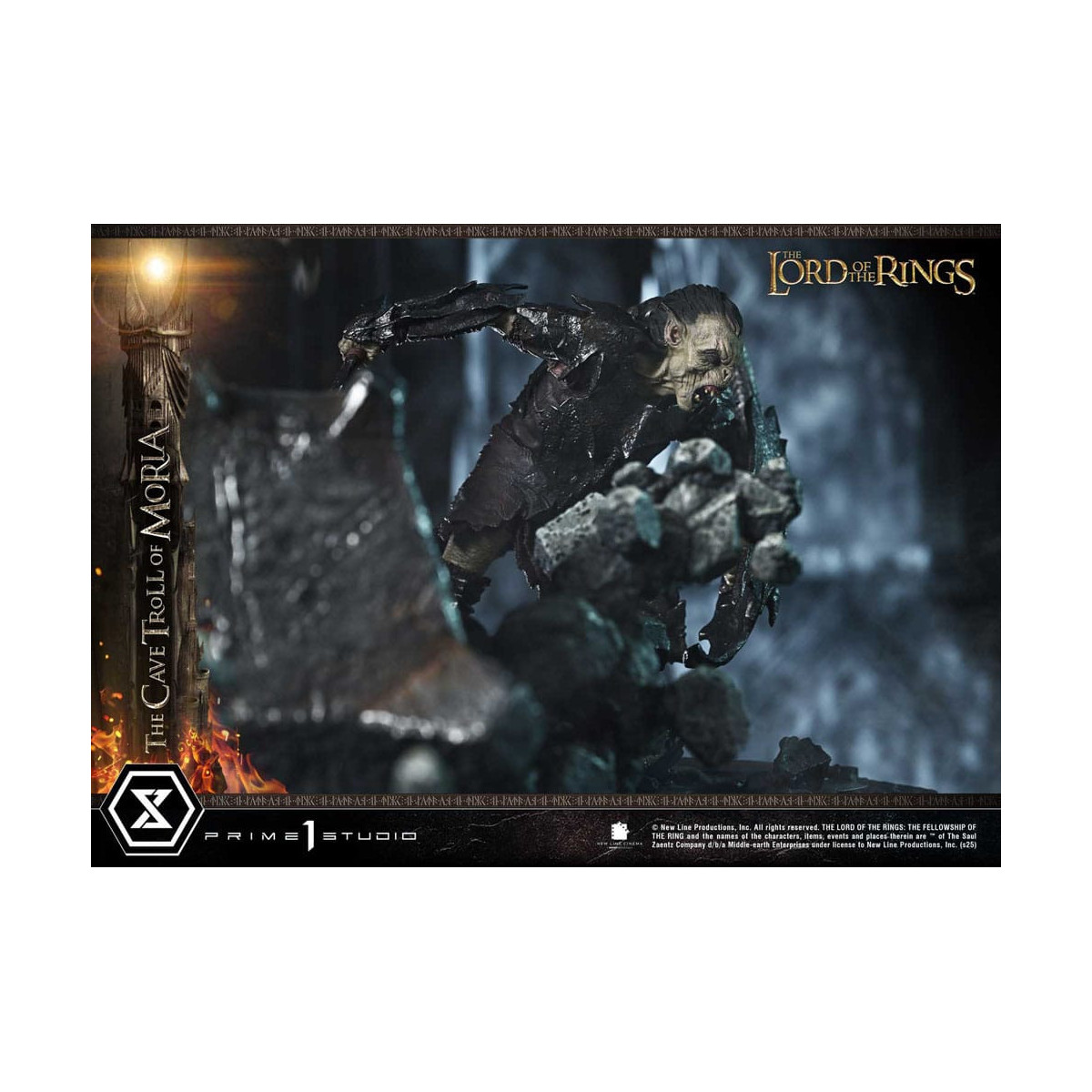 Prime 1 Studio - Troll della Caverna di Moria Versione Bonus - Il Signore degli Anelli Serie Premium Masterline 1/6