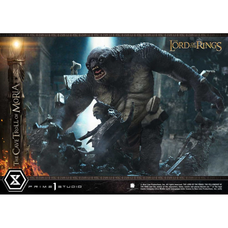 Prime 1 Studio - Troll della Caverna di Moria Versione Bonus - Il Signore degli Anelli Serie Premium Masterline 1/6