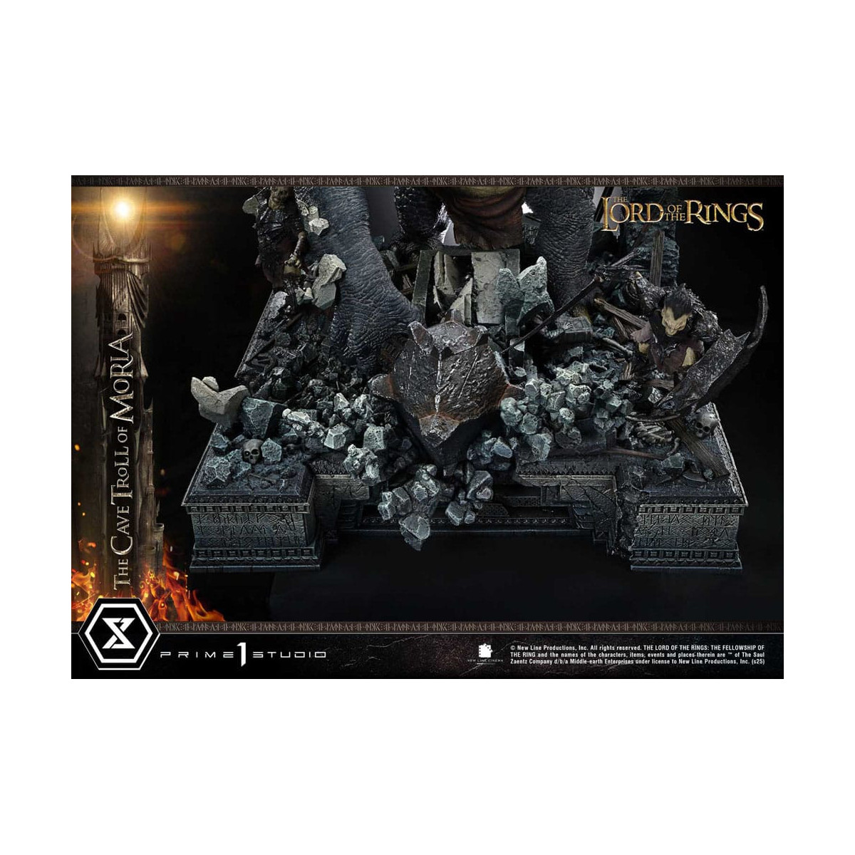 Prime 1 Studio - Troll della Caverna di Moria Versione Bonus - Il Signore degli Anelli Serie Premium Masterline 1/6