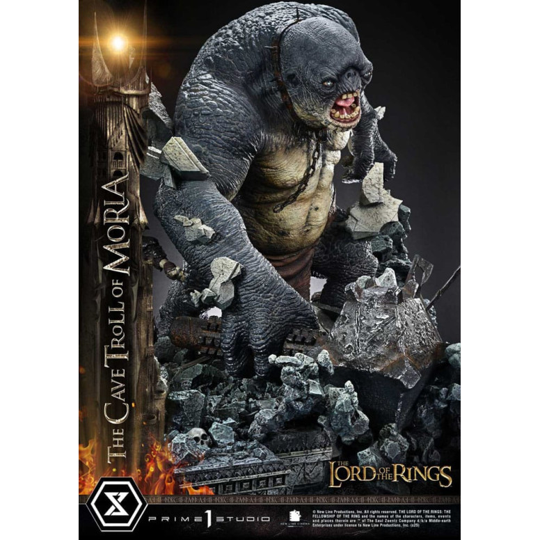 Prime 1 Studio - Troll della Caverna di Moria Versione Bonus - Il Signore degli Anelli Serie Premium Masterline 1/6