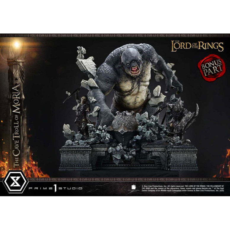 Prime 1 Studio - Troll della Caverna di Moria Versione Bonus - Il Signore degli Anelli Serie Premium Masterline 1/6