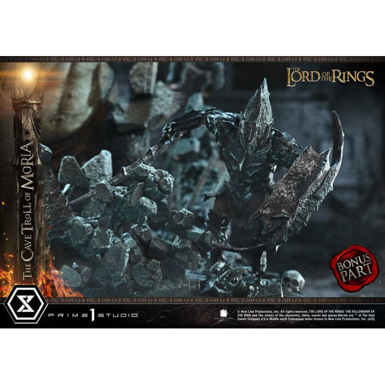 Prime 1 Studio - Troll della Caverna di Moria Versione Bonus - Il Signore degli Anelli Serie Premium Masterline 1/6