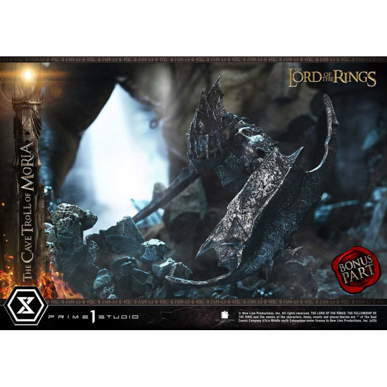 Prime 1 Studio - Troll della Caverna di Moria Versione Bonus - Il Signore degli Anelli Serie Premium Masterline 1/6