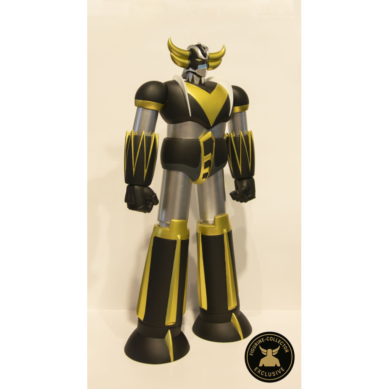 HL Pro - Goldrake (Grendizer) Figurine da collezione esclusive in oro e nero - Jumbo Machinder - Shogun Warrior Ufo Robot Grendi