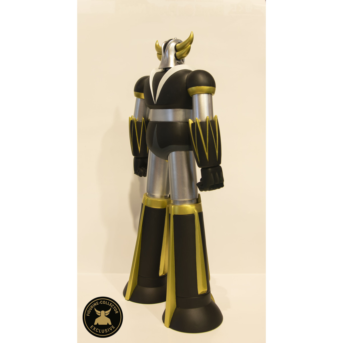 HL Pro - Goldrake (Grendizer) Figurine da collezione esclusive in oro e nero - Jumbo Machinder - Shogun Warrior Ufo Robot Grendi