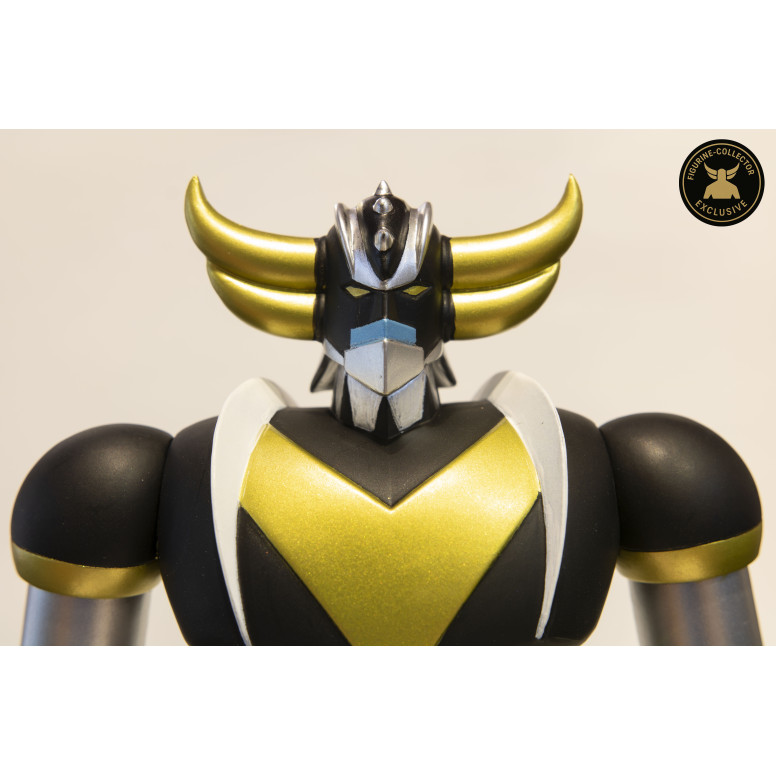 HL Pro - Goldrake (Grendizer) Figurine da collezione esclusive in oro e nero - Jumbo Machinder - Shogun Warrior Ufo Robot Grendi