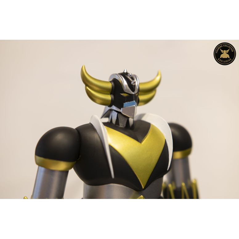 HL Pro - Goldrake (Grendizer) Figurine da collezione esclusive in oro e nero - Jumbo Machinder - Shogun Warrior Ufo Robot Grendi
