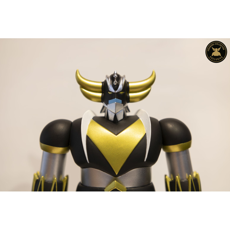 HL Pro - Goldrake (Grendizer) Figurine da collezione esclusive in oro e nero - Jumbo Machinder - Shogun Warrior Ufo Robot Grendi