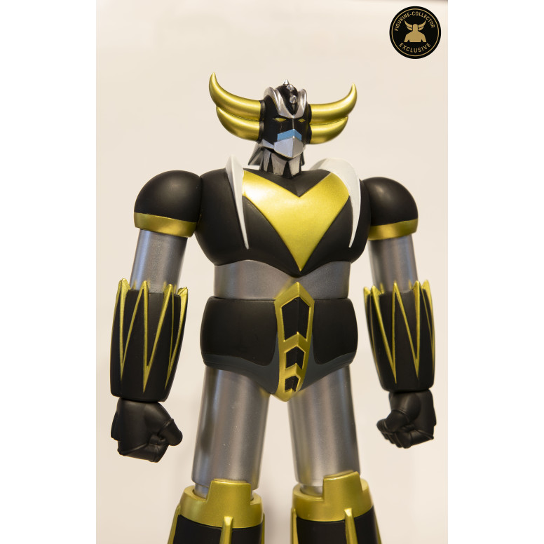 HL Pro - Goldrake (Grendizer) Figurine da collezione esclusive in oro e nero - Jumbo Machinder - Shogun Warrior Ufo Robot Grendi