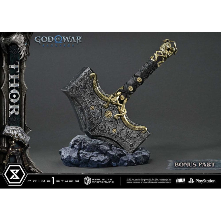 Prime 1 Studio - God of War: Ragnarok - Thor Deluxe Bonus Version - Real Elite Masterline Series 1/3