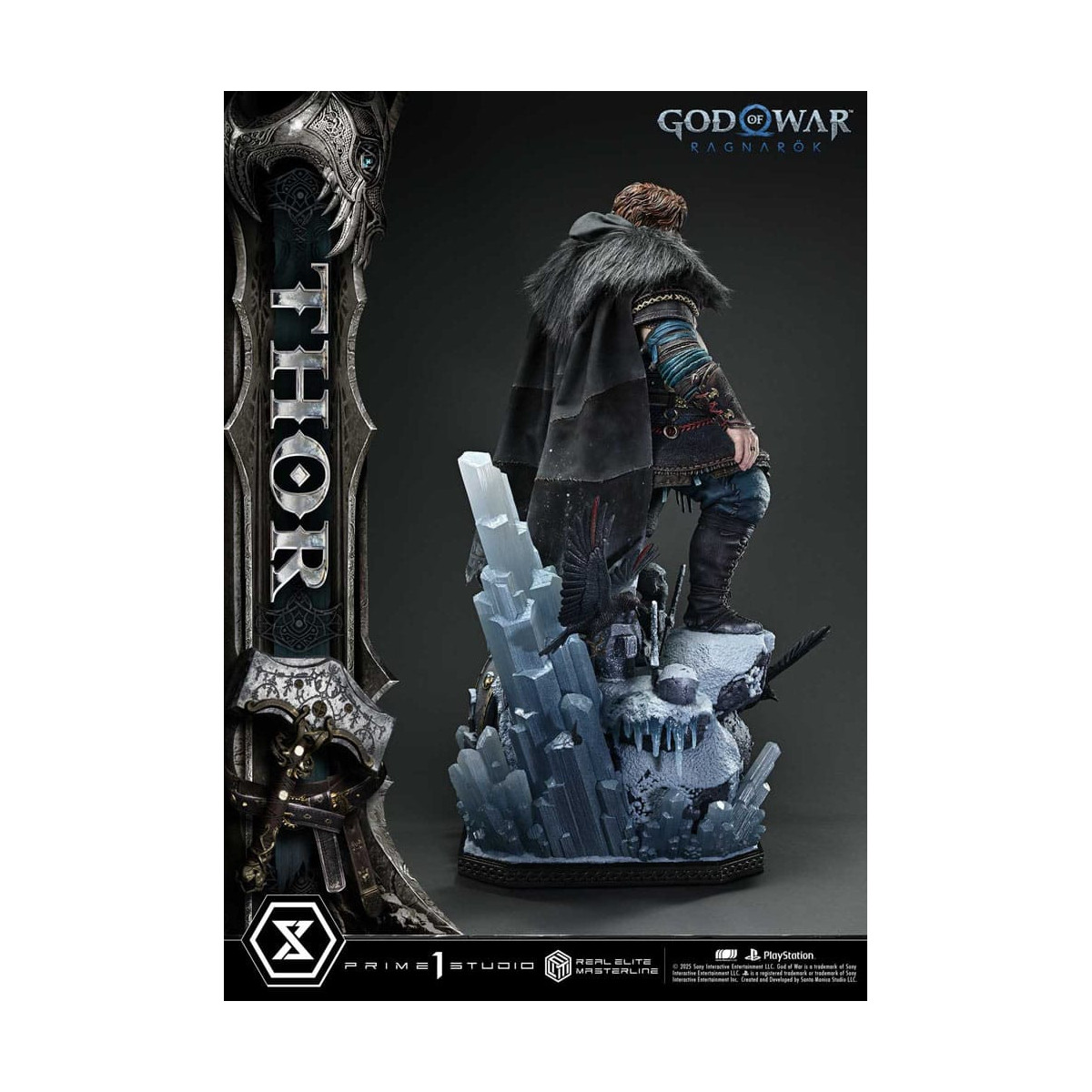 Prime 1 Studio - God of War: Ragnarok - Thor Deluxe Bonus Version - Real Elite Masterline Series 1/3