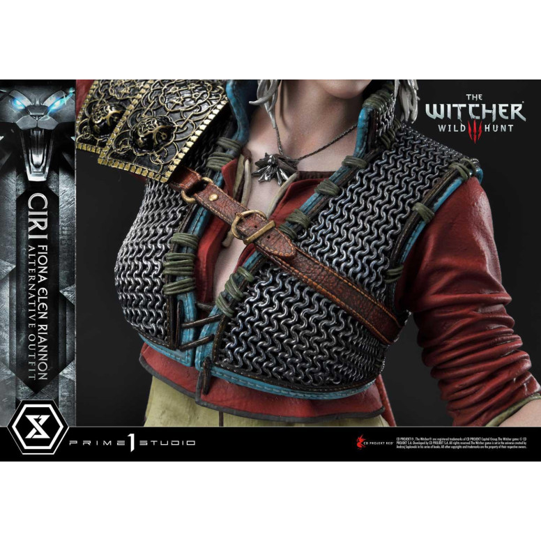 Prime 1 Studio - The Witcher 3: Caccia Selvaggia - Ciri Fiona Elen Riannon Abito alternativo DX Versione Bonus Masterline Premiu