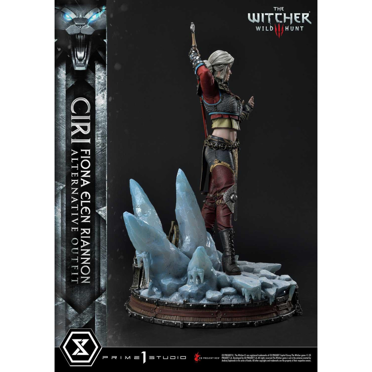 Prime 1 Studio - The Witcher 3: Caccia Selvaggia - Ciri Fiona Elen Riannon Abito alternativo DX Versione Bonus Masterline Premiu