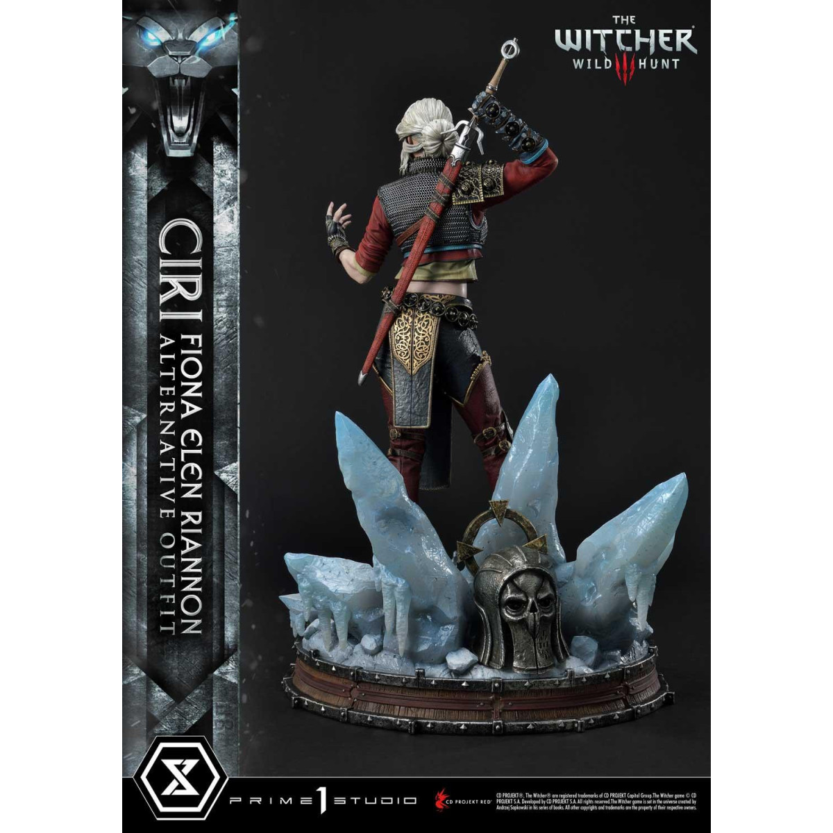 Prime 1 Studio - The Witcher 3: Caccia Selvaggia - Ciri Fiona Elen Riannon Abito alternativo DX Versione Bonus Masterline Premiu