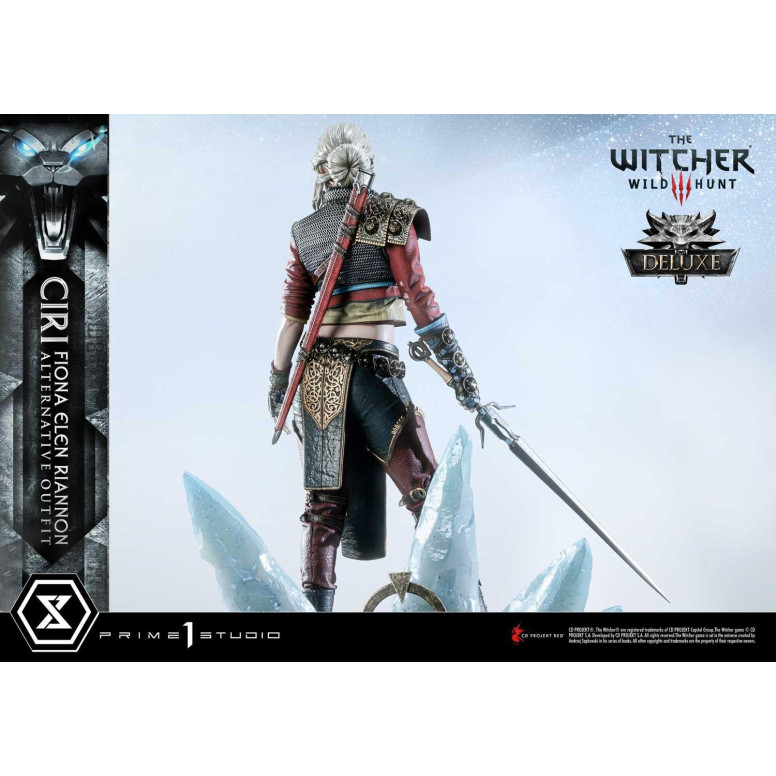 Prime 1 Studio - The Witcher 3: Caccia Selvaggia - Ciri Fiona Elen Riannon Abito alternativo DX Versione Bonus Masterline Premiu