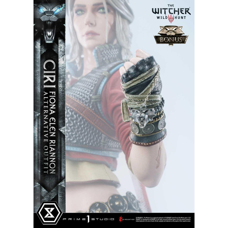 Prime 1 Studio - The Witcher 3: Caccia Selvaggia - Ciri Fiona Elen Riannon Abito alternativo DX Versione Bonus Masterline Premiu