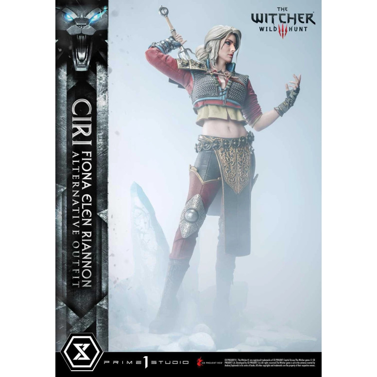 Prime 1 Studio - The Witcher 3: Caccia Selvaggia - Ciri Fiona Elen Riannon Abito alternativo DX Versione Bonus Masterline Premiu