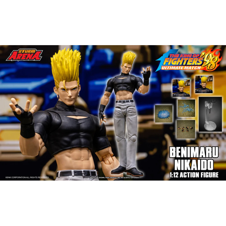 Storm Collectibles - The King of Fighters '98 UM - Benimaru Nikaido (Hero Team) Storm Arena 1/12