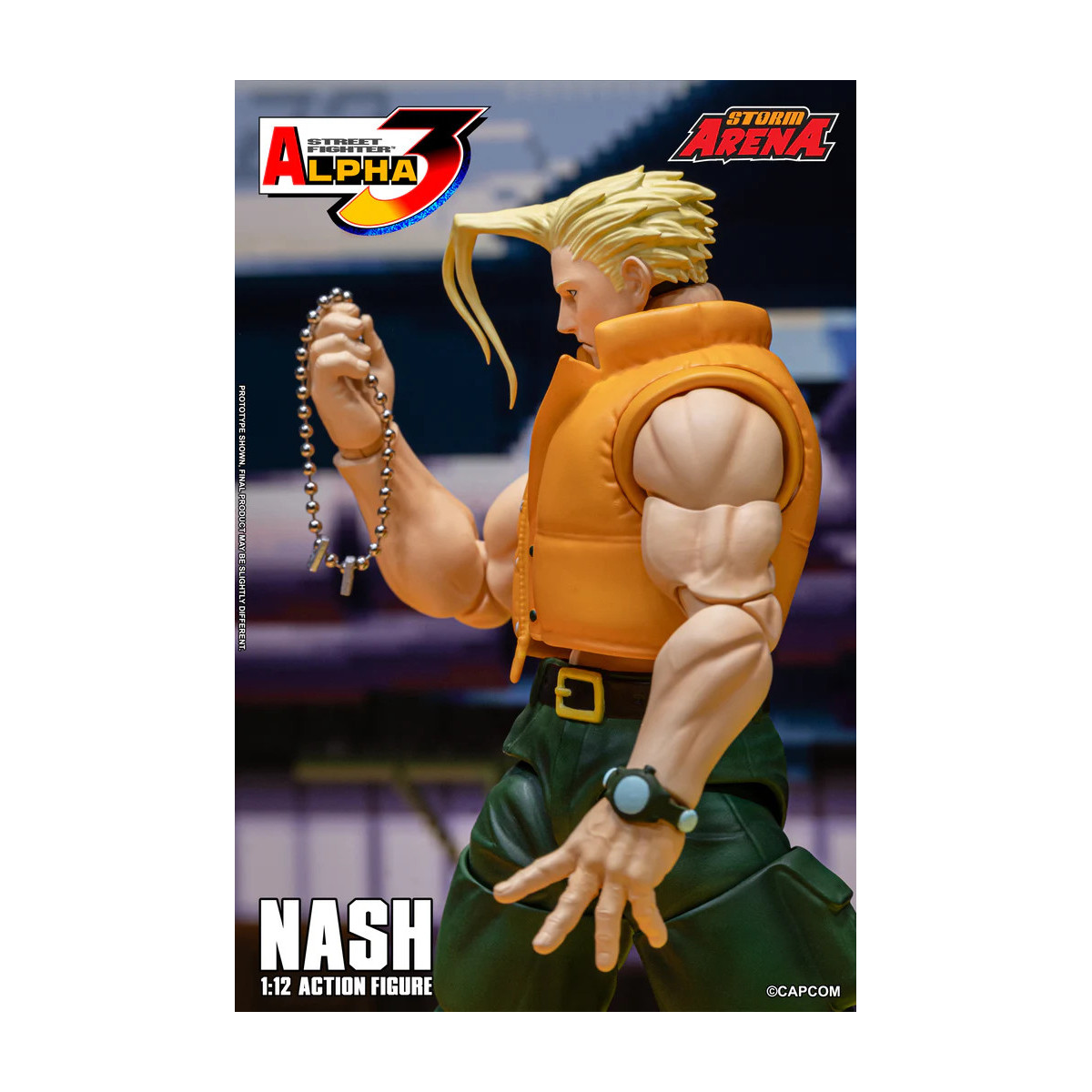 Storm Collectibles - NASH (Charlie) - Street Fighter Alpha Storm Arena 1/12