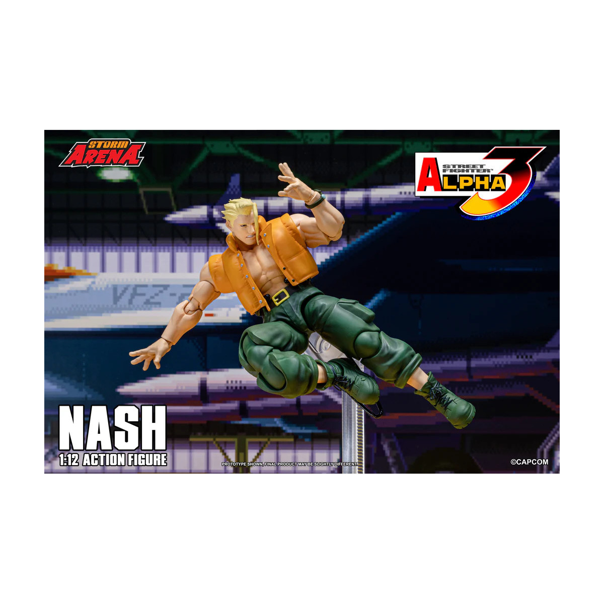 Storm Collectibles - NASH (Charlie) - Street Fighter Alpha Storm Arena 1/12