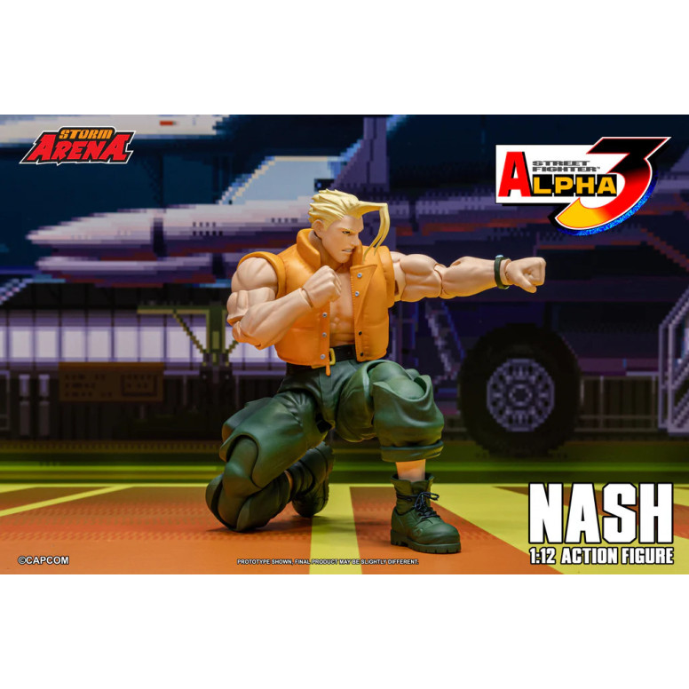 Storm Collectibles - NASH (Charlie) - Street Fighter Alpha Storm Arena 1/12