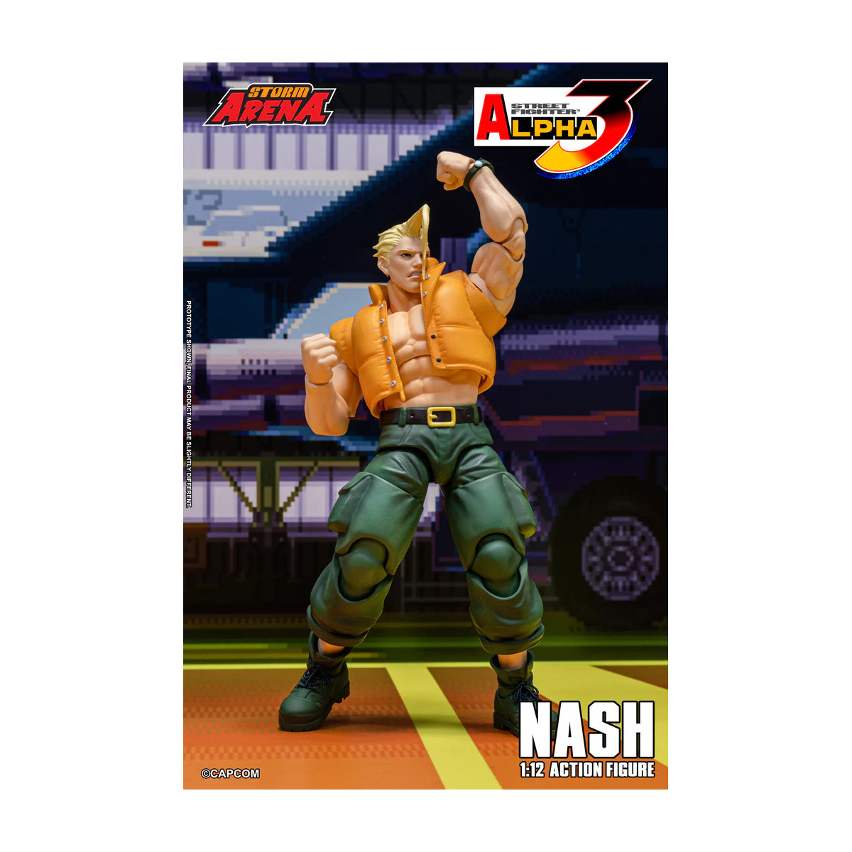 Storm Collectibles - NASH (Charlie) - Street Fighter Alpha Storm Arena 1/12