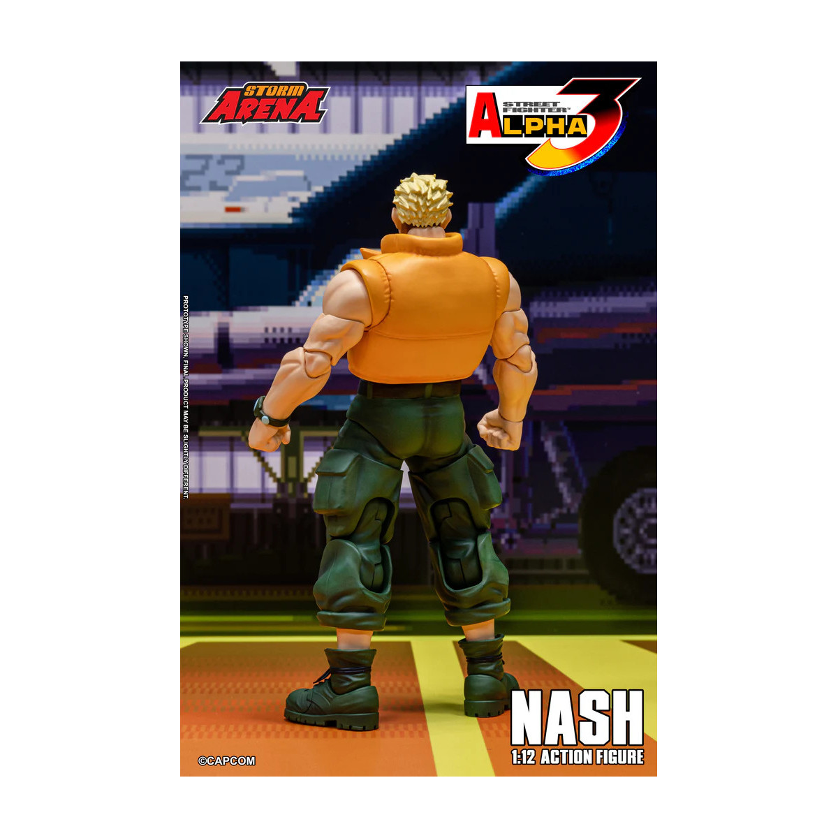 Storm Collectibles - NASH (Charlie) - Street Fighter Alpha Storm Arena 1/12