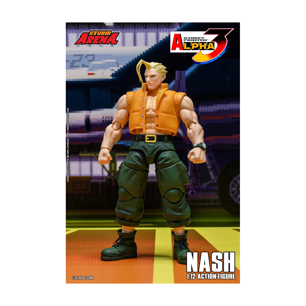 Storm Collectibles - NASH (Charlie) - Street Fighter Alpha Storm Arena 1/12